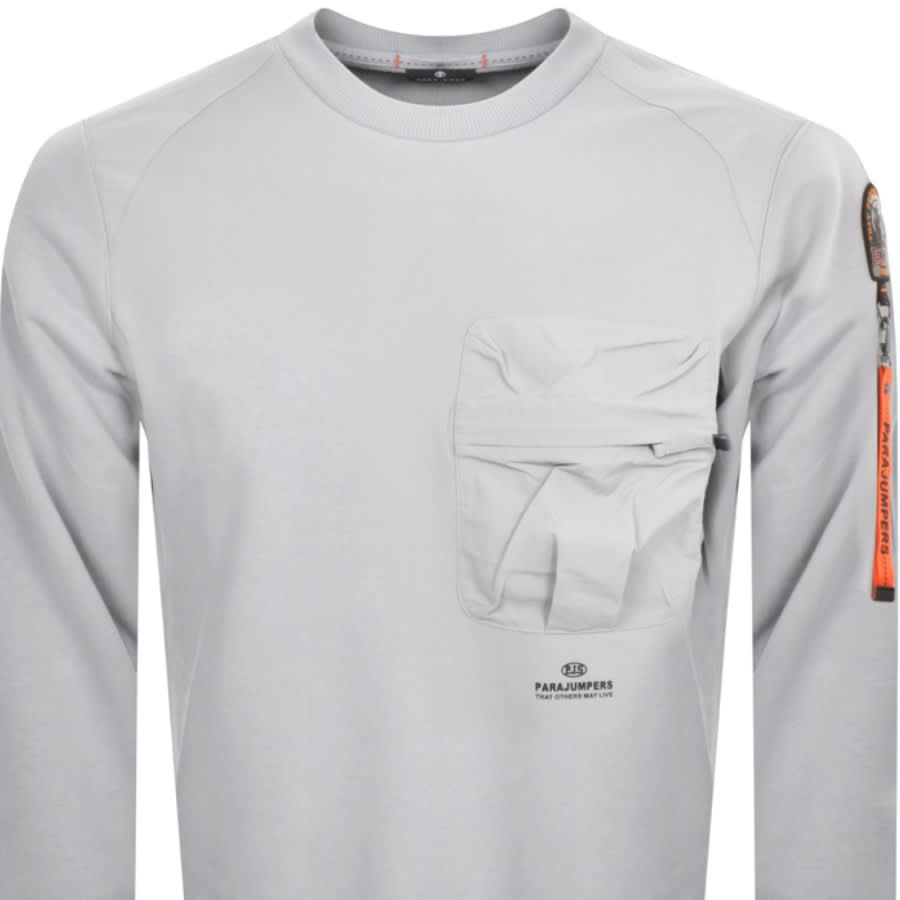 Parajumper sweatshirt white outlet